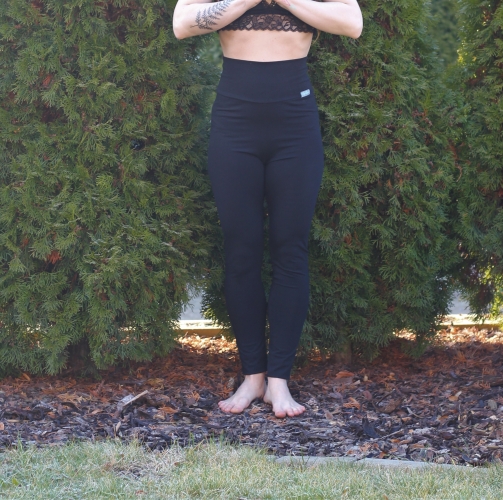 Legíny Black Organic Cotton