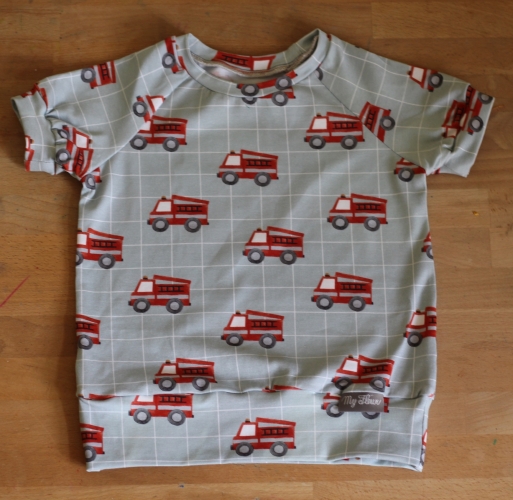 tričko Fire Truck and Short Leaves