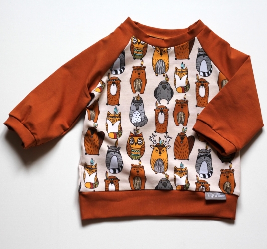 Mikina Organic Indians