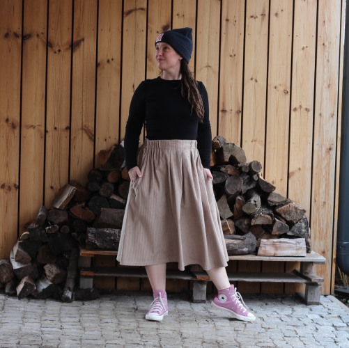 manšestrová sukně Slow