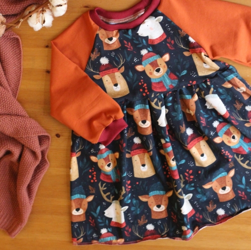 šatičky Fox s dlouhým rukávem