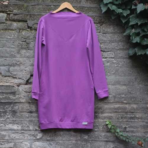 šaty Organic Little Lila Dress