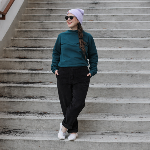 Barrel kalhoty - black