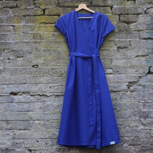 bavlněné zavinovací šaty Thea Long