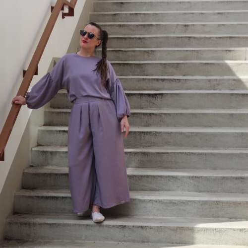 Culottes Tencel Lilac