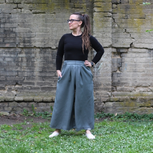 Culottes Tencel Dusty Blue