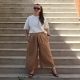 Culottes Tencel Beige