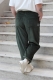 Barrel kalhoty - dark green 